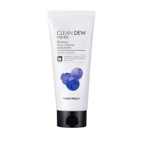 Tonymoly Clean Dew Blueberry Foam Cleanser 180ml