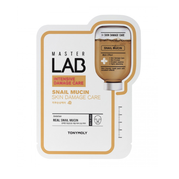 Tonymoly Master Lab Intensive Damage Care Snail Mucin Sheet