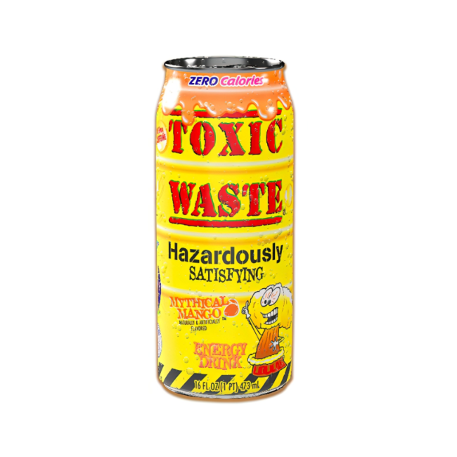 Toxic Waste Mythical Mango Energy Drink 473ml
