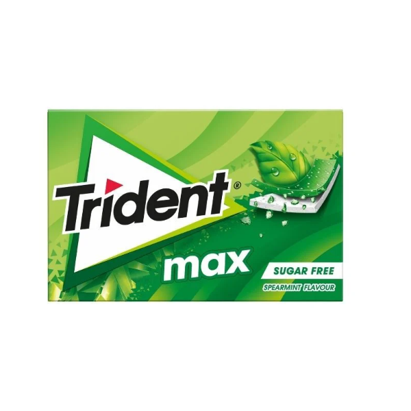 Trident Max Sugar Free Spearmint 12p