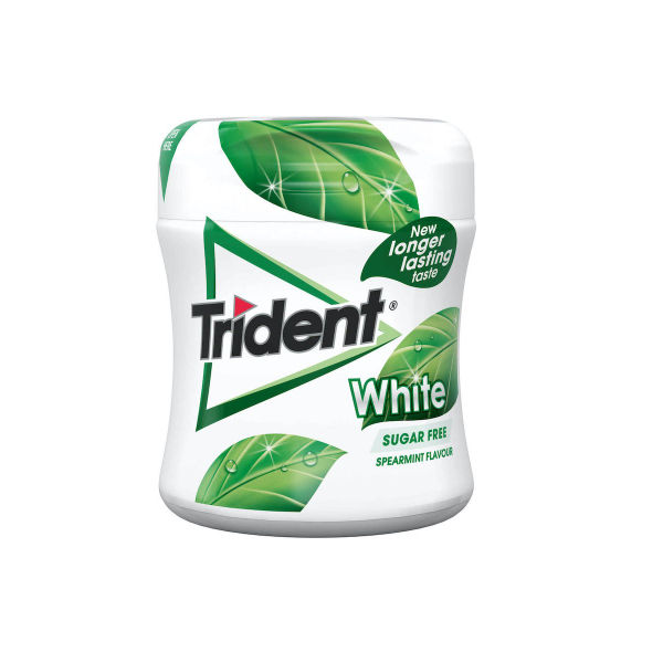 Trident Suger Free White Spearmint Gums 82.6g