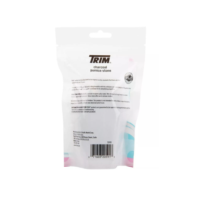 Trim Neat Feet Charcoal Pumice Stone