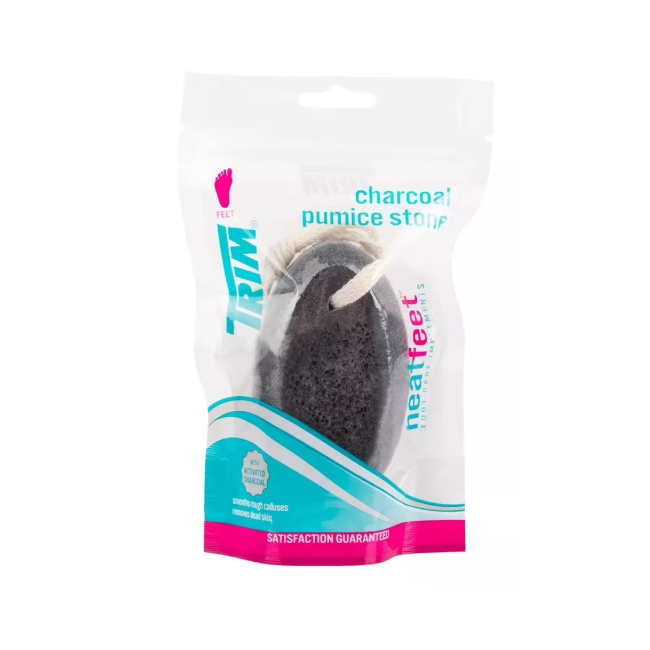 Trim Neat Feet Charcoal Pumice Stone