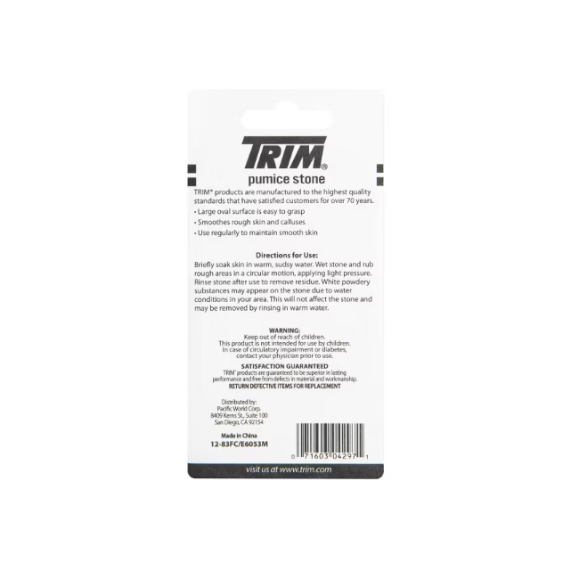 Trim Neat Feet Pumice Stone 12214