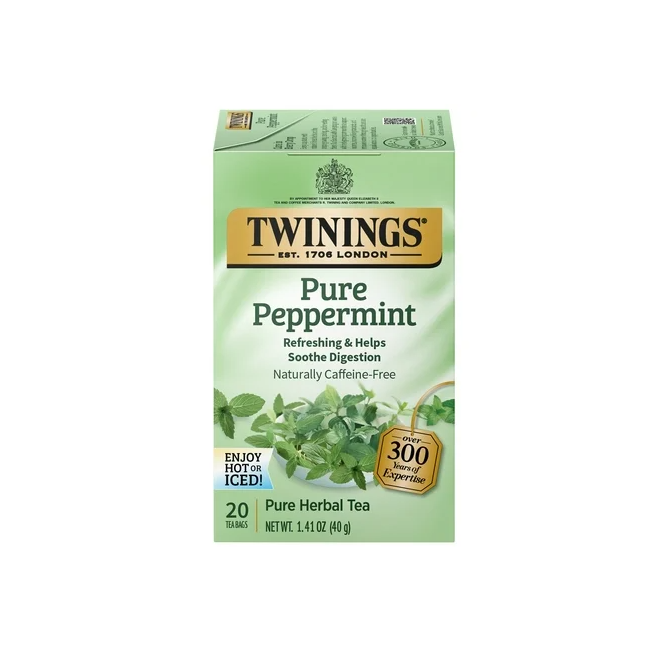 Twinings revive & revitelize pure p/mint 20 bags 40g