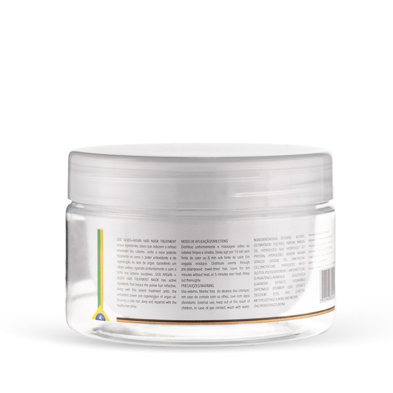 QOD Silver+Argan Hair Mask Treatment 210ml