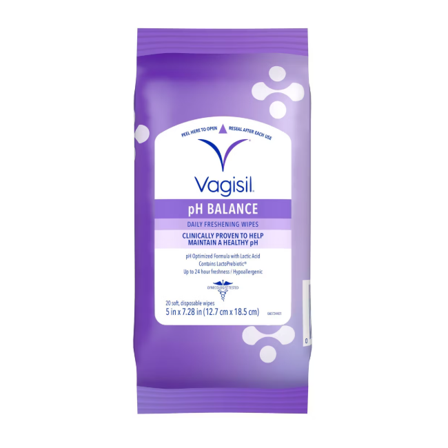 Vagisil Ph Balance Wipes 20S