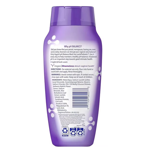 Vagisil PH Balance Wash 354ml
