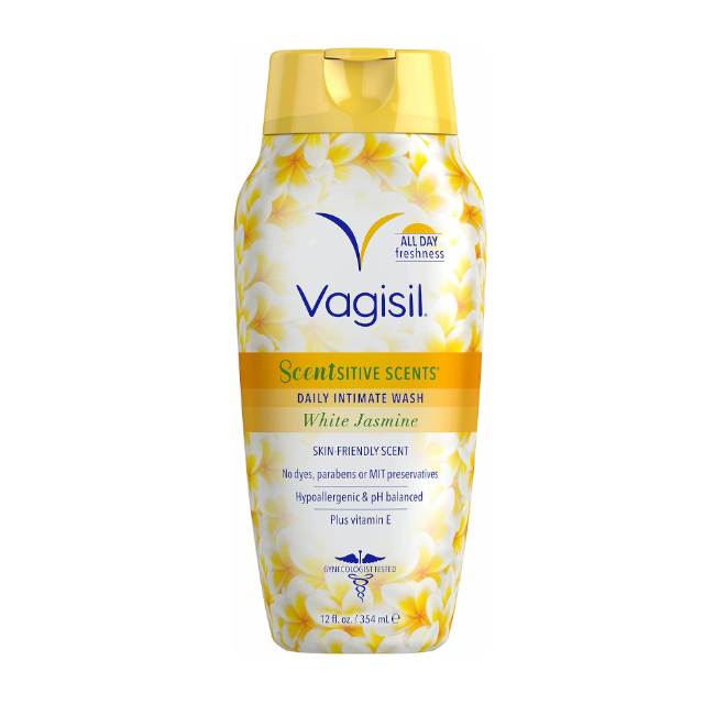 Vagisil ScentSitive Scents White Jasmine Wash 354ml