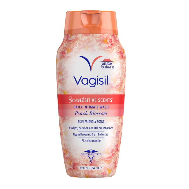 Vagisil ScentSitive Scents Peach Blossom Wash 354ml