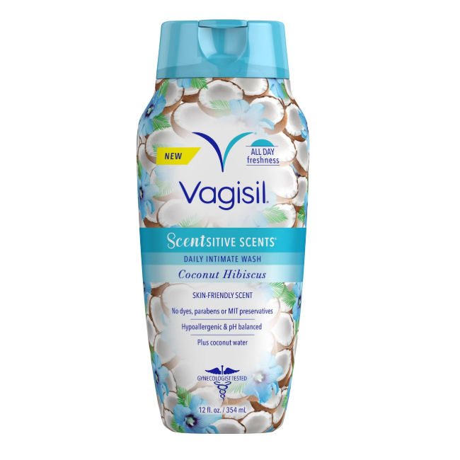 Vagisil ScentSitive Scents Coconut Hibiscus Wash 354ml
