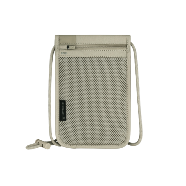 Victorinox Travel Essentials Security Neck Pouch-Sand Beige 653379
