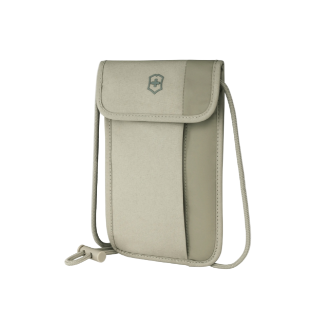 Victorinox Travel Essentials Security Neck Pouch-Sand Beige 653379