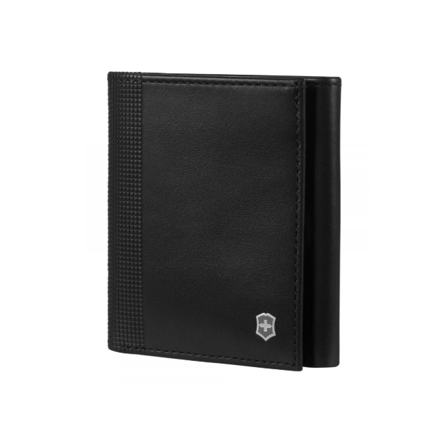 Victorinox Altuis Alox Tri Fold Wallet Black - 611574