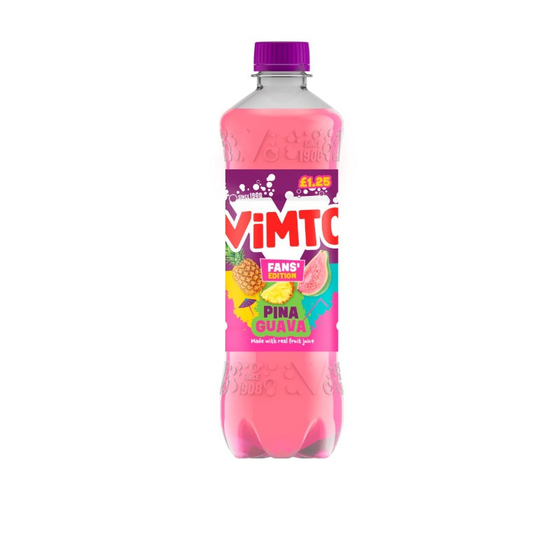 Vimto Fans Edition Pineapple & Guava Juice 500ml