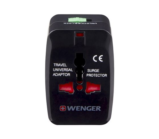 Wenger Universal Travel Adapter 604551-Black