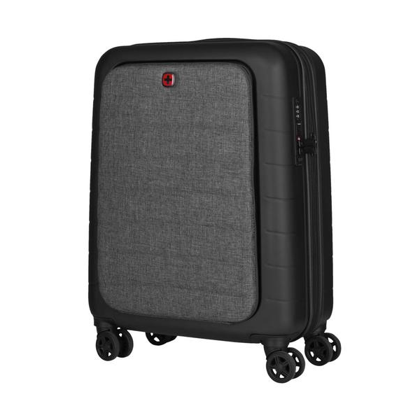 Wenger Syntry Carry On Case 610163-Black/Heather Grey