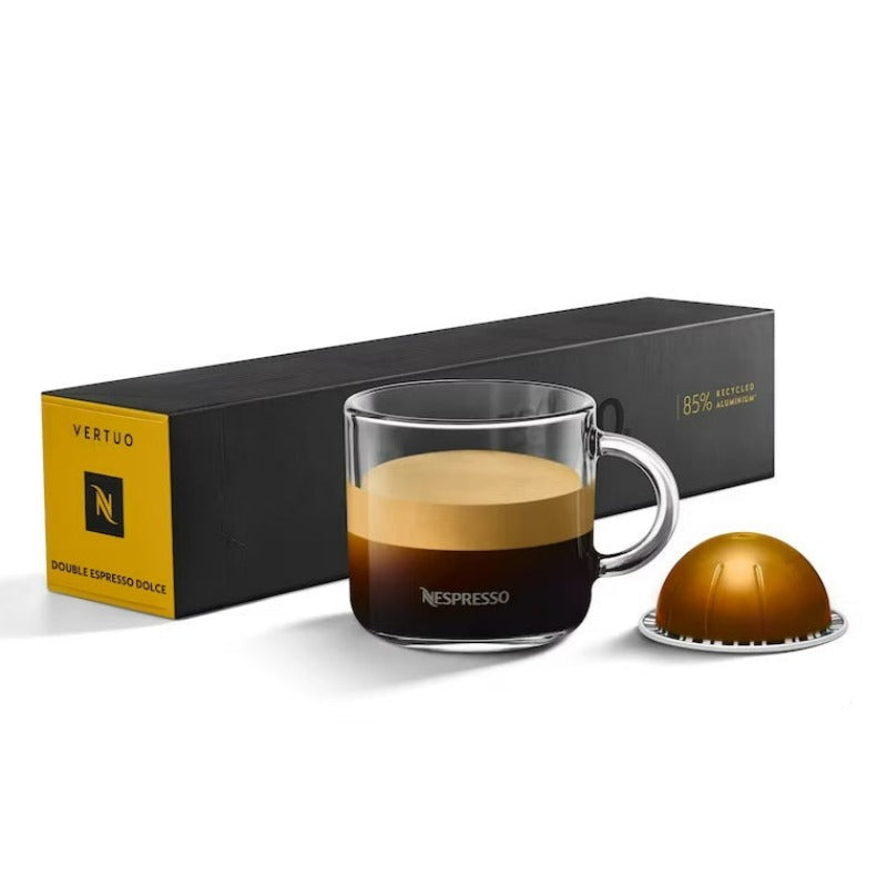 Nespresso Double Espresso Dolce Vertuo Pods 95g