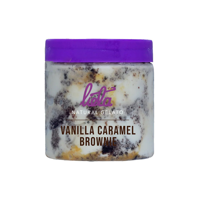 Lieta Gelato Vanilla Caremel Brownie Ice-Cream 425ml - Shams Shopping Centre Lieta Gelato  