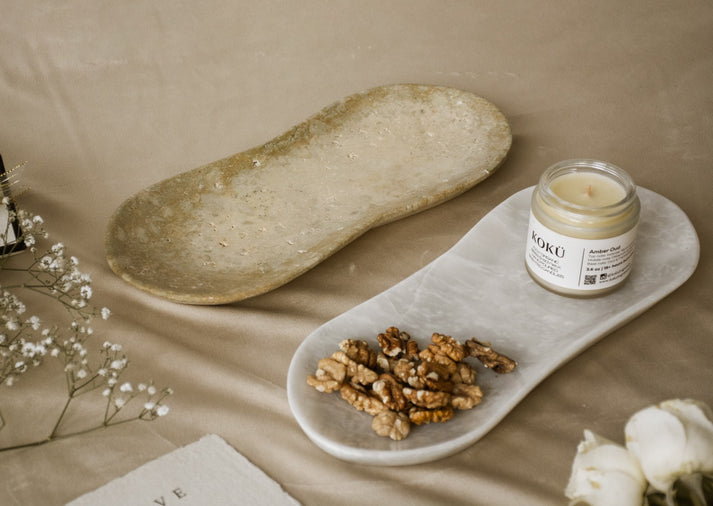 Hygge Travertine Platter