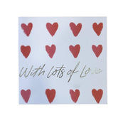 Shams Valentine Card With Lots Of Love