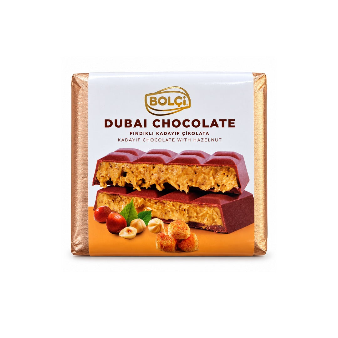 Bolci Dubai Chocolate With Hazelnut 100g