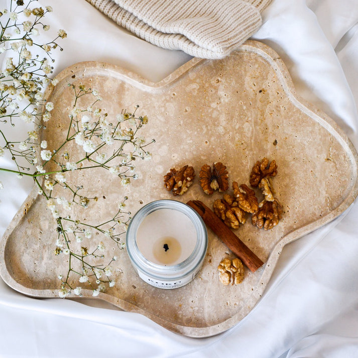Hygge Boho Travertine Tray