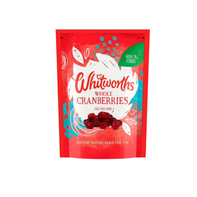 Whitworths Clever Cranberries 130g