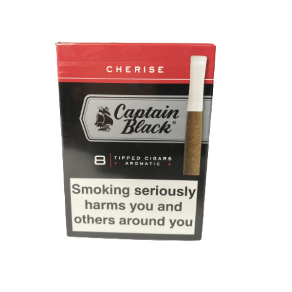 Captain Black Cherise 8 Tipped Cigars