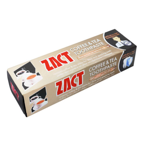 ZACT Coffee & Tea Toothpaste 100g - Shams Shopping Centre Zact  