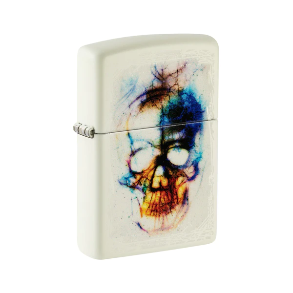 Zippo 48563 Skull Print Design - Shams Shopping Centre Zippo  