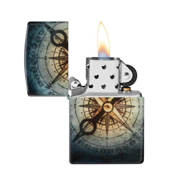 Zippo 48562 Compass Ghost Design - Shams Shopping Centre Zippo  