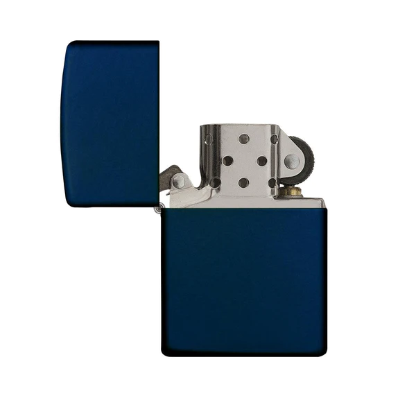 Zippo Lighter Reg Navy Blue Matte 239 - Shams Shopping Centre Zippo  