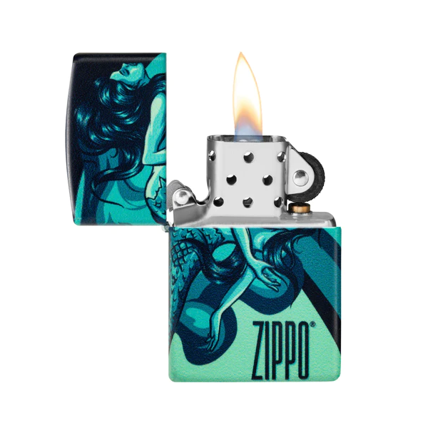 Zippo 48605 Mermaid Zippo Design