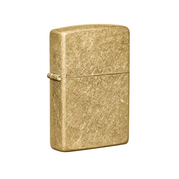 Zippo 49477 Regular Tumbled Brass - Shams Shopping Centre Zippo  