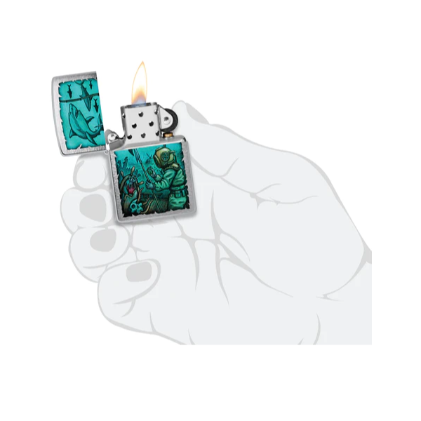 Zippo 48561 Underwater Design - Shams Shopping Centre Zippo  