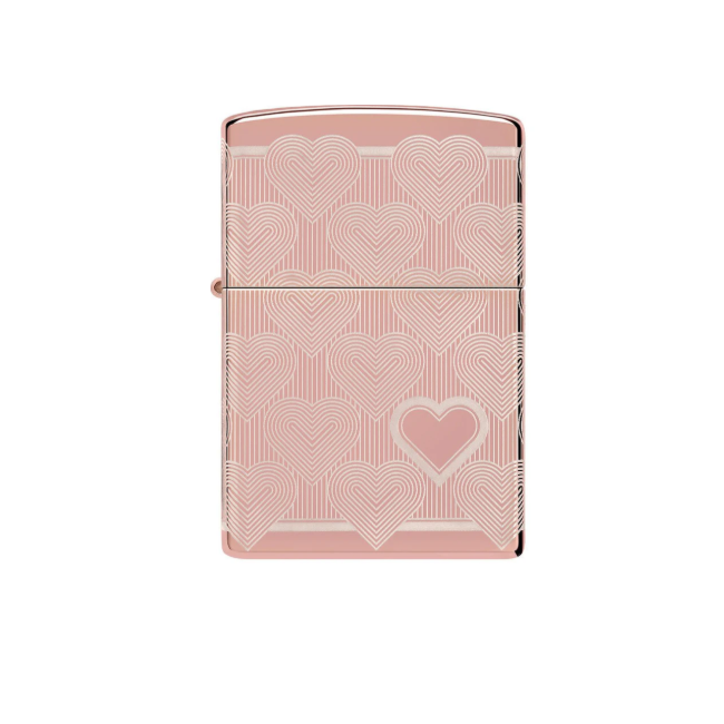 Zippo Lighter 49811 Heart Design