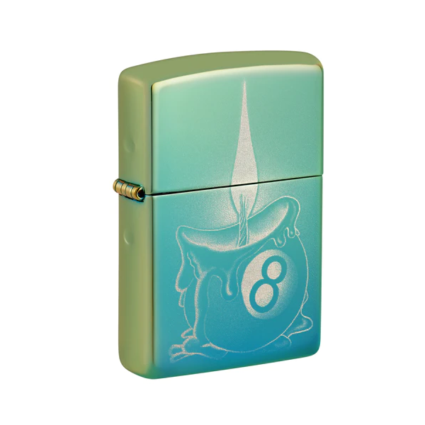 Zippo 48615 Eight Ball Tatto Design