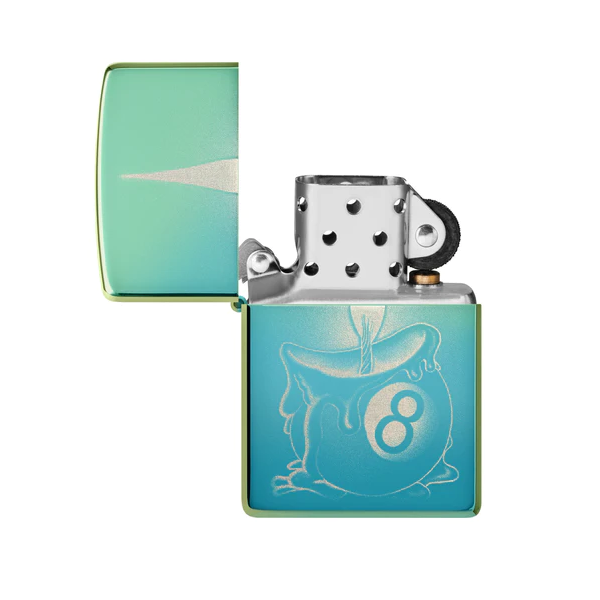 Zippo 48615 Eight Ball Tatto Design