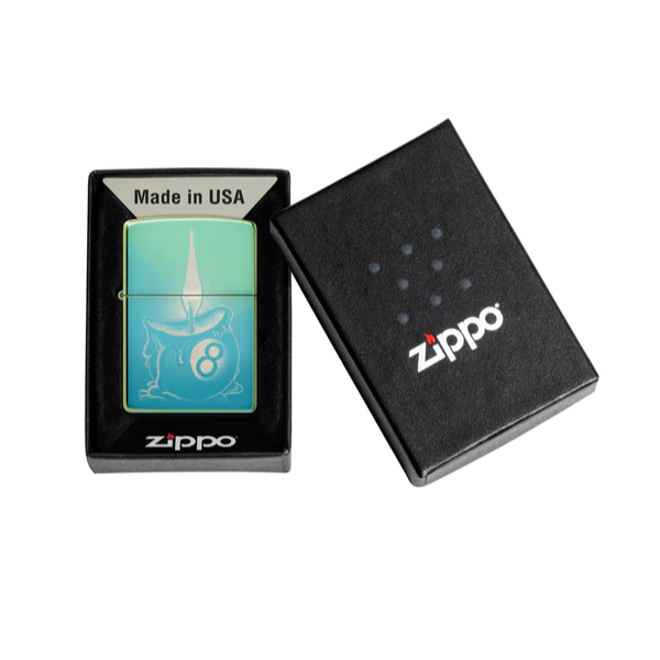 Zippo 48615 Eight Ball Tatto Design