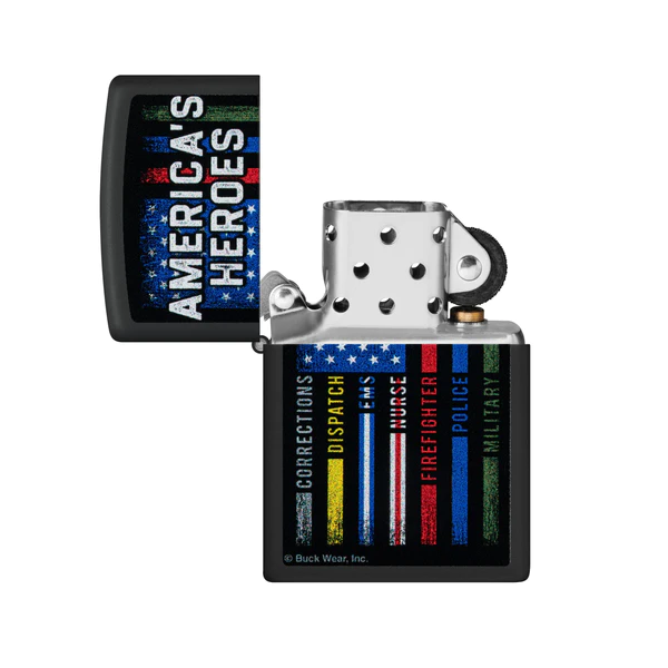 Zippo 48634 Buck Wear American Heroes - Shams Shopping Centre Zippo  