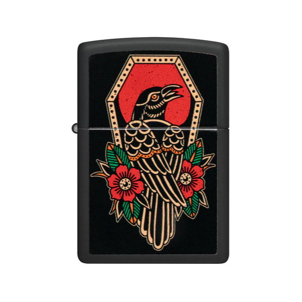 Zippo 48611 Crow Tatto Design