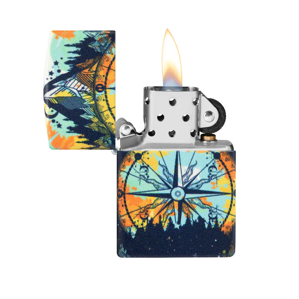 Zippo 49805 Compass Design - Shams Shopping Centre Zippo  