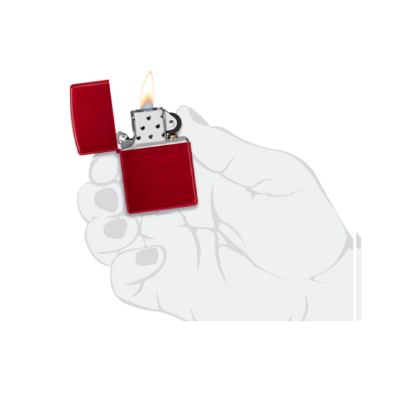 Zippo 21063 Candy Apple Red MT