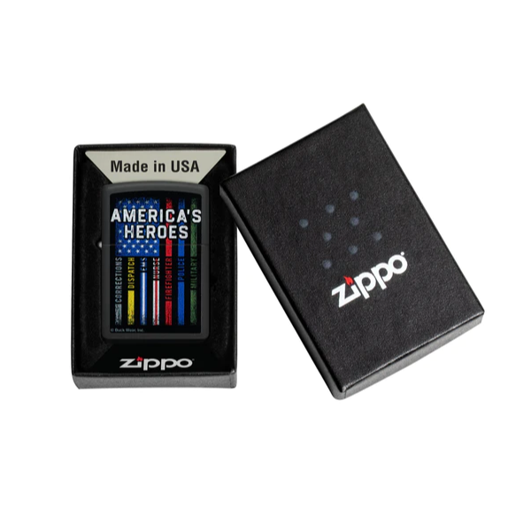 Zippo 48634 Buck Wear American Heroes - Shams Shopping Centre Zippo  