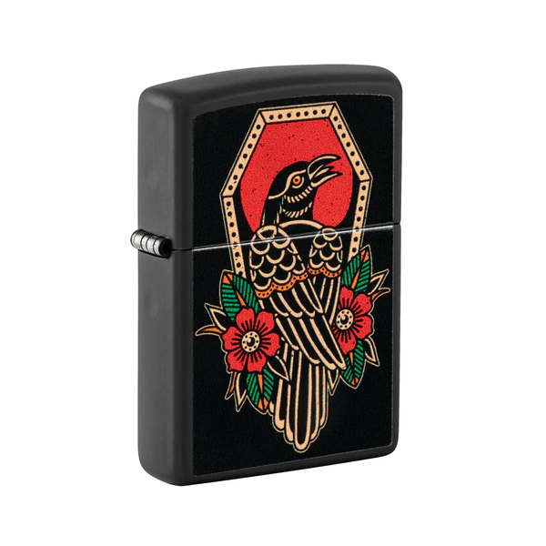 Zippo 48611 Crow Tatto Design