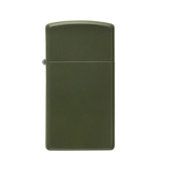 Zippo Lighter Slim Green Matte 1627 - Shams Shopping Centre Zippo  