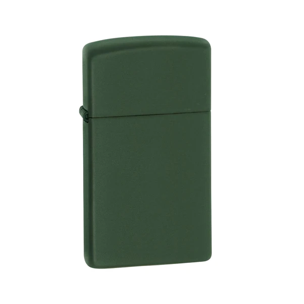 Zippo Lighter Slim Green Matte 1627 - Shams Shopping Centre Zippo  