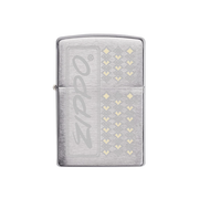 Zippo 200- 401063 Brush Finish Chrome