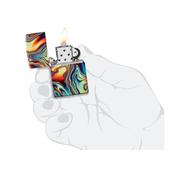 Zippo 48612 Colorful Swirl Pattern - Shams Shopping Centre Zippo  